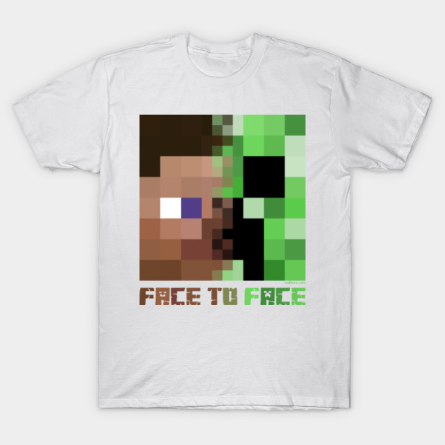 Steve vs. Creeper T-Shirt-TOZ